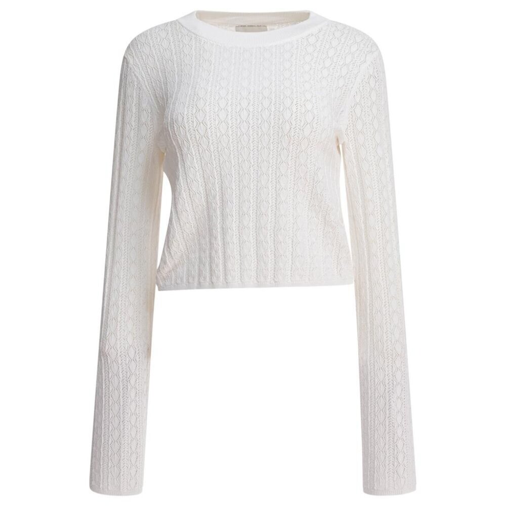 Loulou Studio Tinos Crew-Neck Sweater Tag Size M Women